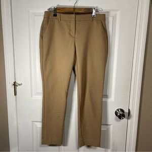 Express Women’s Columnist Ankle MidRise Khaki Pants Size 8 Regular